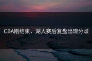CBA刚结束，湖人赛后复盘出现分歧